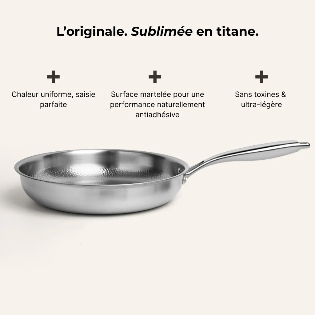 Édition complète en titane martelé