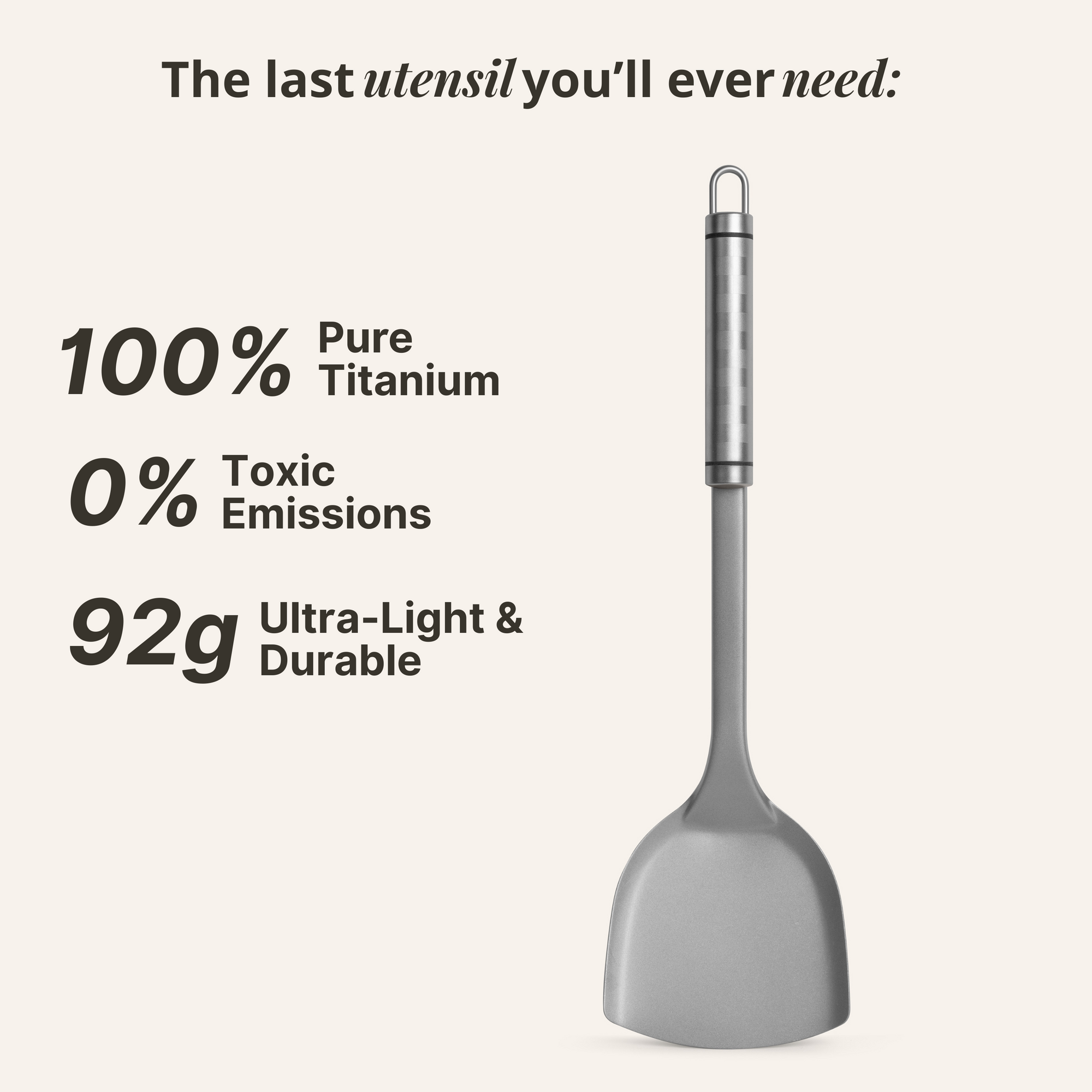 Batterie de cuisine en titane martelé pro